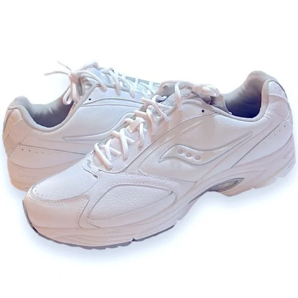 Saucony Grid Omni Walker White Shoes Men’s Size 15, XT 900, Brand New! - Picture 7 of 11